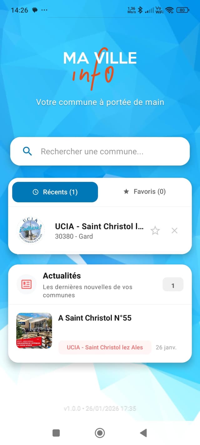 Accueil Ma Ville Info